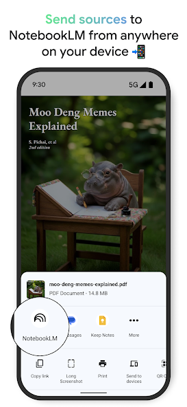 Screenshots Tải Google NotebookLM - Trợ lý nghiên cứu ảo trên điện thoại