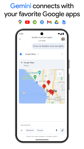Screenshots Gemini - Trợ lý ảo AI thông minh và toàn diện từ Google