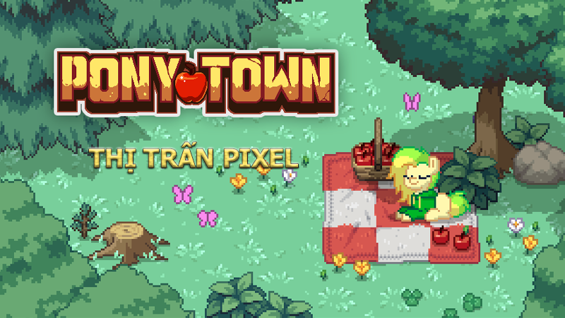 Tải Pony Town - Game xây dựng thị trấn cùng bạn bè vô cùng đáng yêu