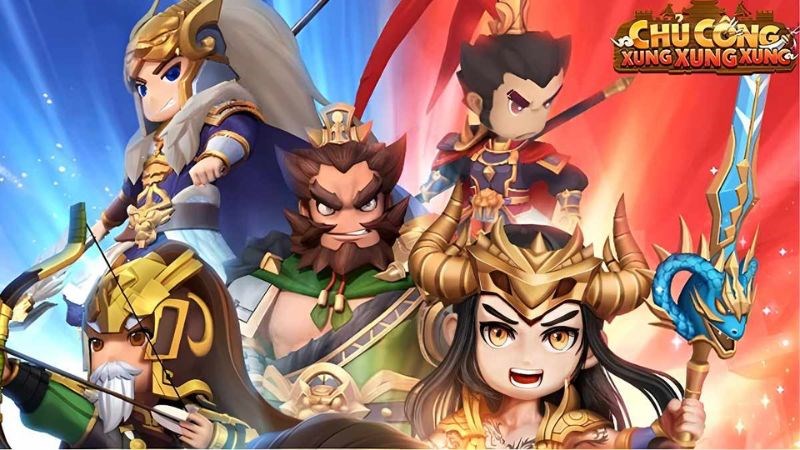 Tải Chủ công xung xung xung - game thủ thành Tam Quốc đồ hoạ chibi 2D