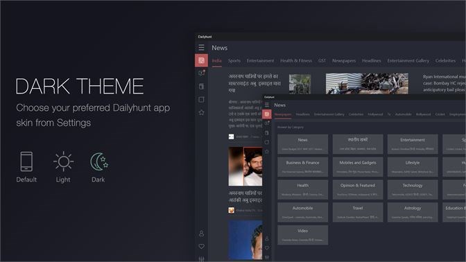 Screenshots Dailyhunt - Tổng hợp các tin tức mới nhất trên thế giới