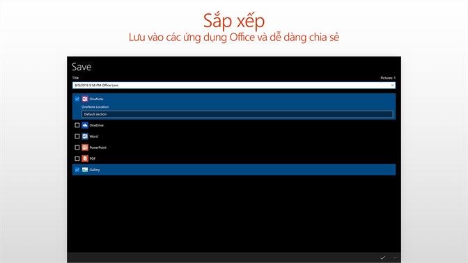 Screenshots Microsoft Office Lens: Ứng dụng quét, scan tài liệu, ảnh ngay trên điện thoại
