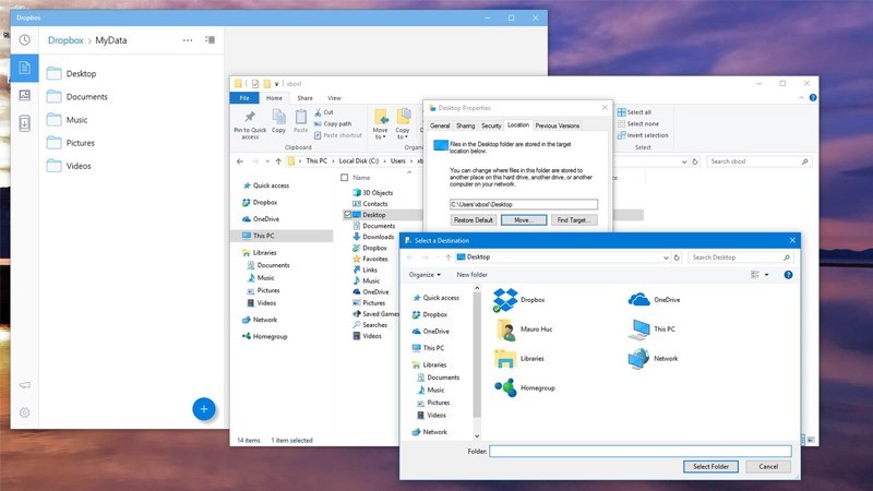 Screenshots Dropbox - Ứng dụng lưu trữ đám mây, sao lưu và chia sẻ dữ liệu