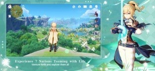 Screenshots Genshin Impact - Xứ sở thần tiên | Game nhập vai Anime