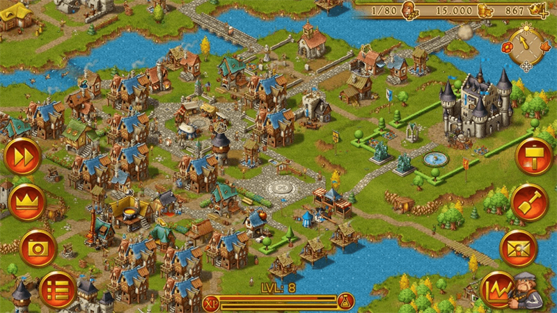 Screenshots Townsmen - Phát triền nền văn minh | Game xây dựng chiến đấu