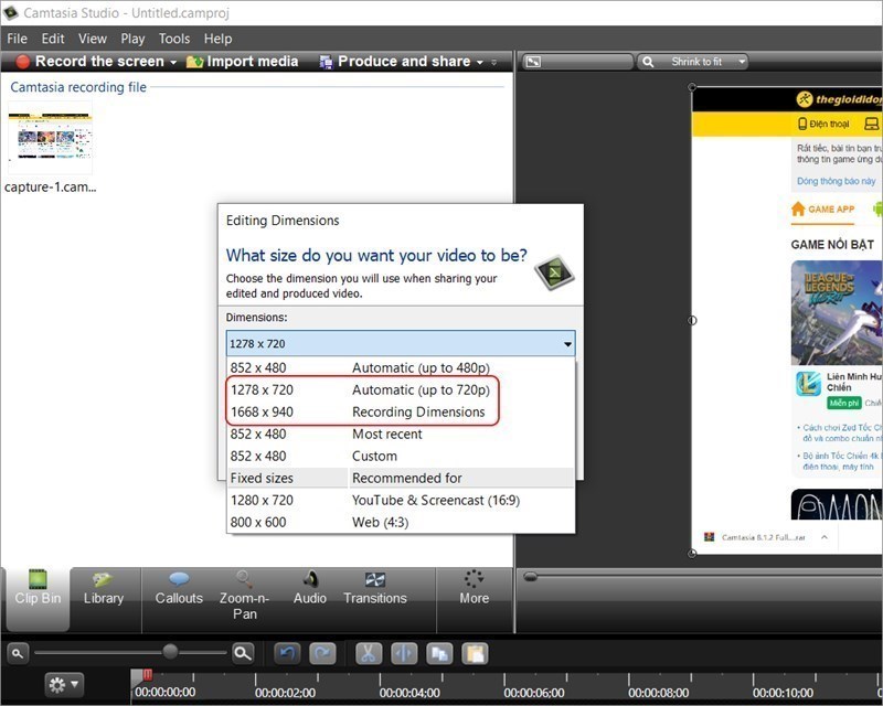 camtasia studio software