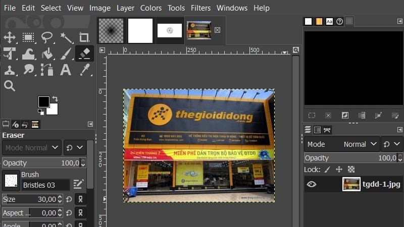 Screenshots GIMP - Phần mềm chỉnh sửa ảnh chuyên nghiệp, hỗ trợ đa nền tảng