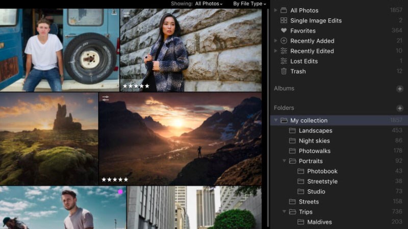 Screenshots Luminar 4 - Phần mềm chỉnh sửa ảnh trên MacBook, Windows chuyên nghiệp