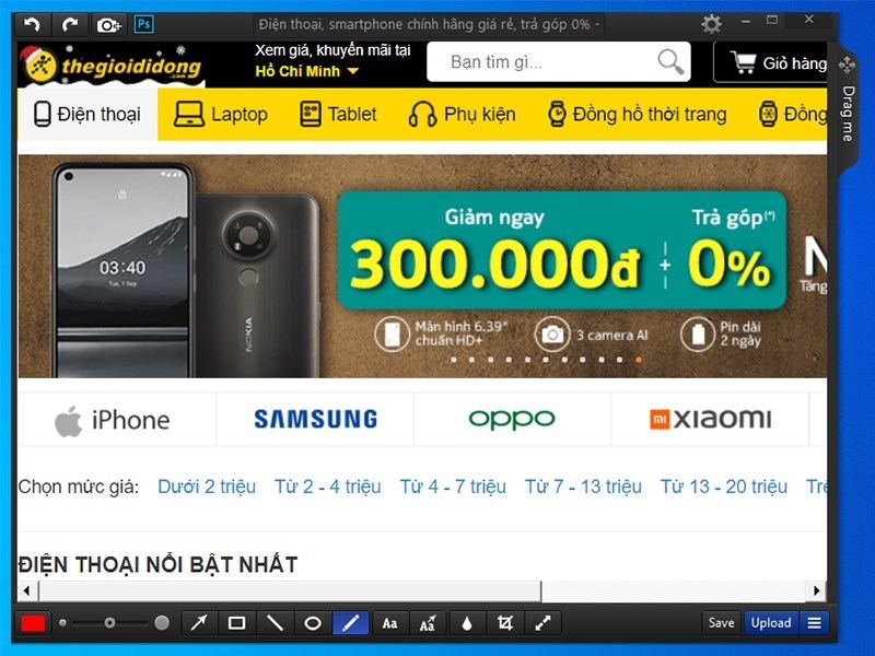 Screenshots Monosnap - Phần mềm chụp, chỉnh sửa ảnh chụp màn hình