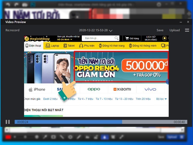 Screenshots Monosnap - Phần mềm chụp, chỉnh sửa ảnh chụp màn hình