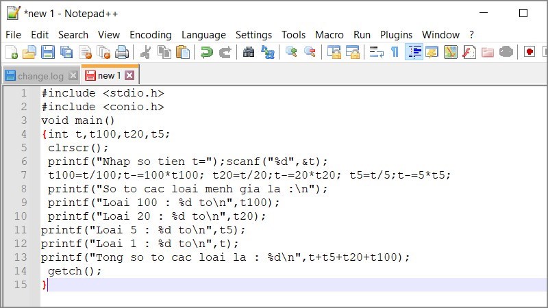 Screenshots Tải Notepad++: Phần mềm  soạn thảo ngôn ngữ lập trình trên Windows