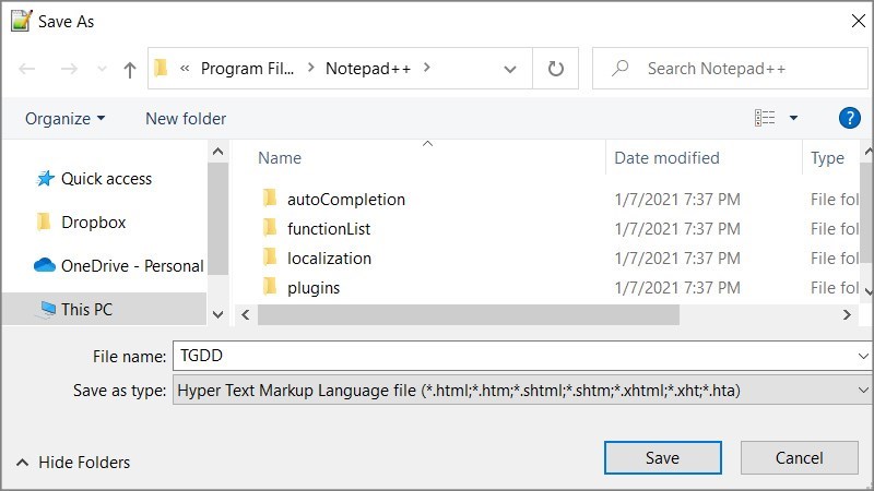 Screenshots Tải Notepad++: Phần mềm  soạn thảo ngôn ngữ lập trình trên Windows