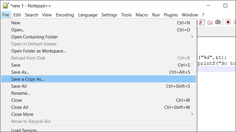 Screenshots Tải Notepad++: Phần mềm  soạn thảo ngôn ngữ lập trình trên Windows