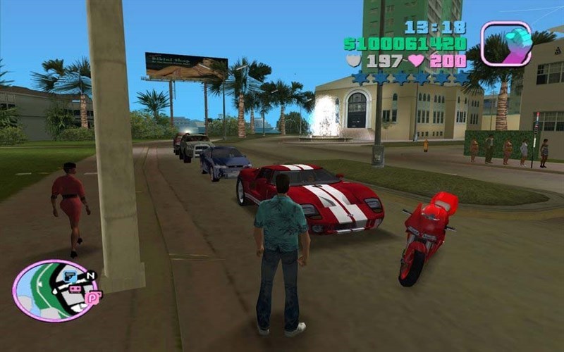 Screenshots Grand Theft Auto: Vice City game Gangster đường phố