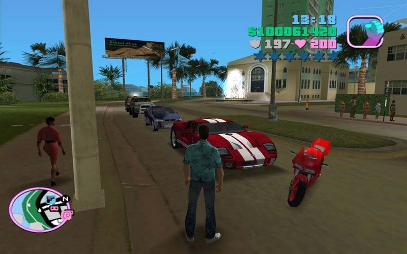 Grand Theft Auto: Vice City Game Gangster Đường Phố