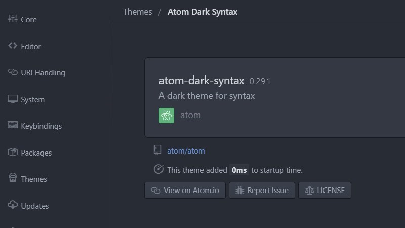 Screenshots Tải Atom Editor: Phần mềm soạn thảo code mã nguồn mở miễn phí