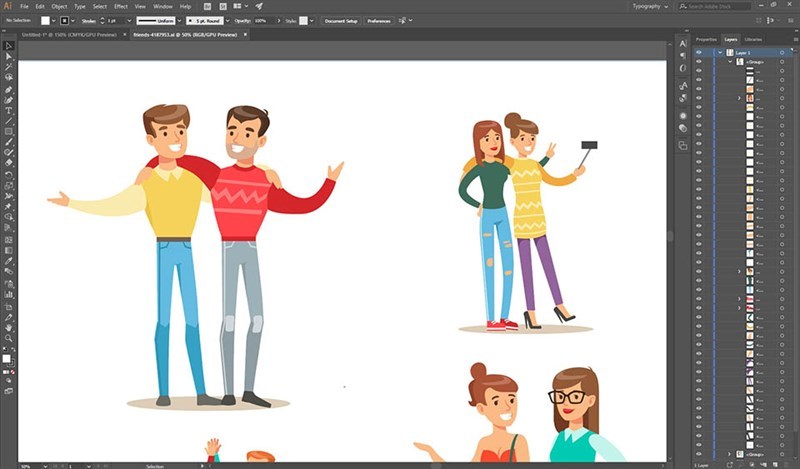 Tải Adobe Illustrator: Phần mềm thiết kế đồ họa, vẽ vector chuyên nghiệp