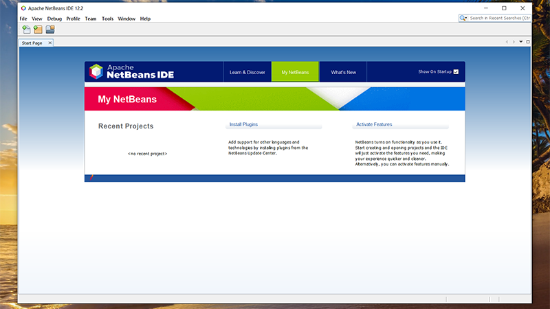 Screenshots Tải NetBeans IDE: Phần mềm lập trình mã nguồn mở, đa nền tảng