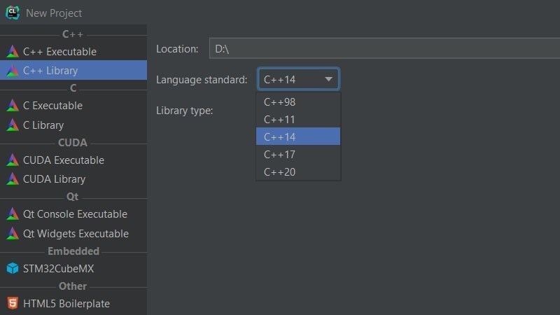 Screenshots Tải Clion: Công cụ phát triển C/ C++ mạnh mẽ, đa nền tảng
