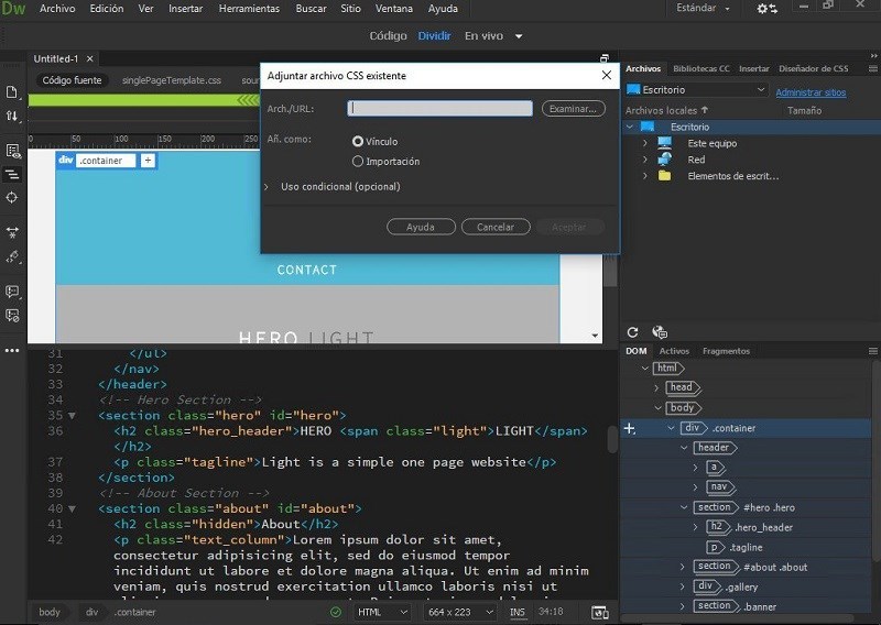 Screenshots Tải Adobe Dreamweaver: Phần mềm thiết kế, chỉnh sửa web mạnh mẽ và chuyên nghiệp