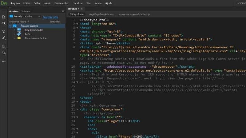 Screenshots Tải Adobe Dreamweaver: Phần mềm thiết kế, chỉnh sửa web mạnh mẽ và chuyên nghiệp
