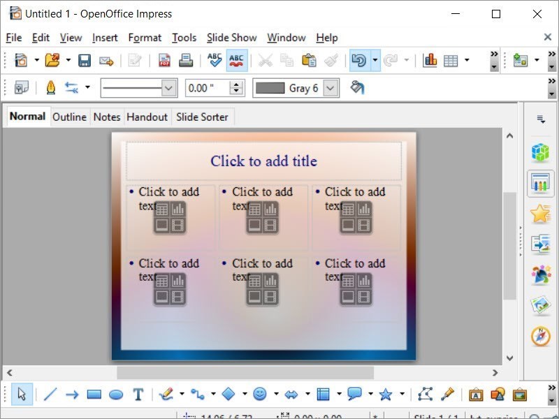 Screenshots Tải OpenOffice: Bộ phần mềm văn phòng đa nền tảng miễn phí