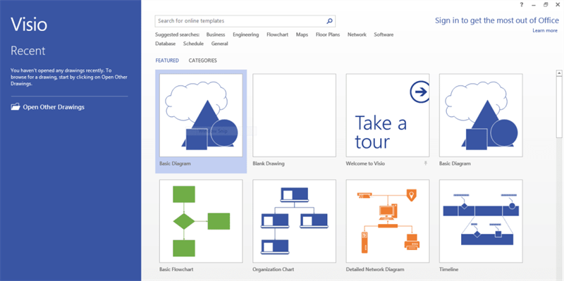 microsoft visio network diagram