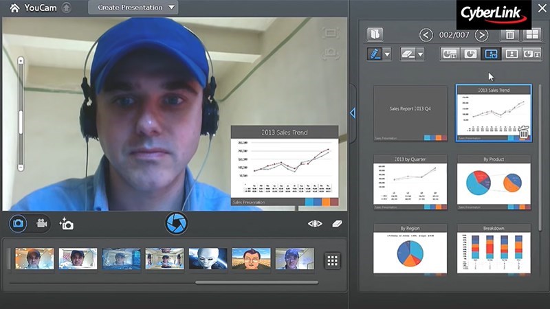 cyberlink youcam webcam