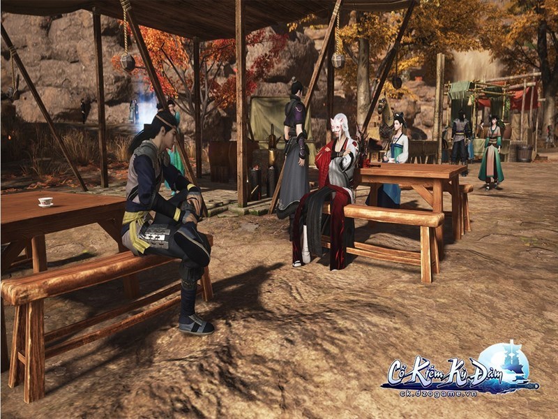 Chụp màn hình Cổ Kiếm Kỳ Đàm Online - Dzogame: Tuyệt đỉnh game nhập vai tiên hiệp