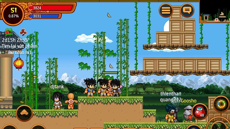 Screenshots Tải Ninja School - Thiếu niên anh hùng