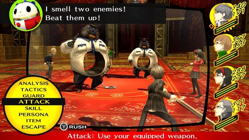 Screenshots Persona 4 Golden - Game nhập vai phá án phong cách anime