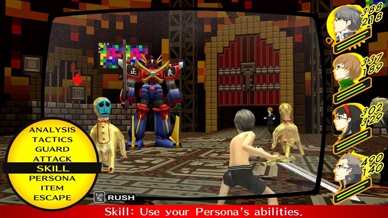 Screenshots Persona 4 Golden - Game nhập vai phá án phong cách anime