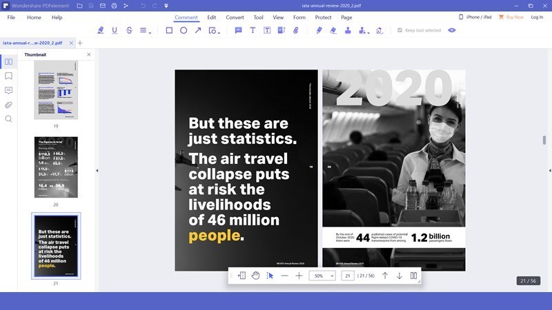 Screenshots PDFelement - Trình đọc, chú thích và quản lý PDF miễn phí