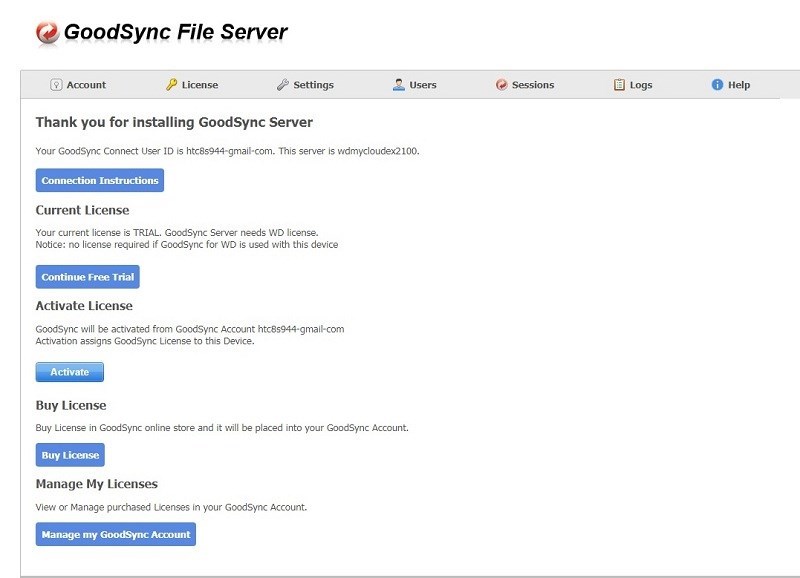 Screenshots Tải Goodsync: Ứng dụng sao lưu và đồng bộ hóa tệp dễ dàng