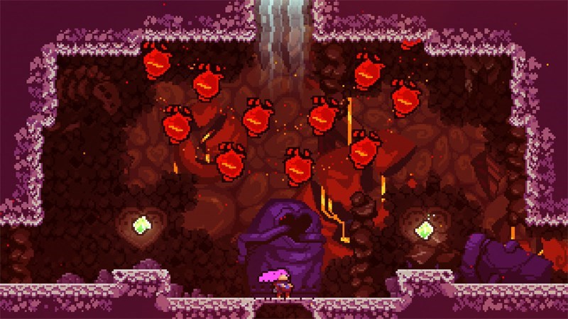 Screenshots Celeste - Ngọn núi bí ẩn | Game nhập vai đi cảnh phong cách pixel