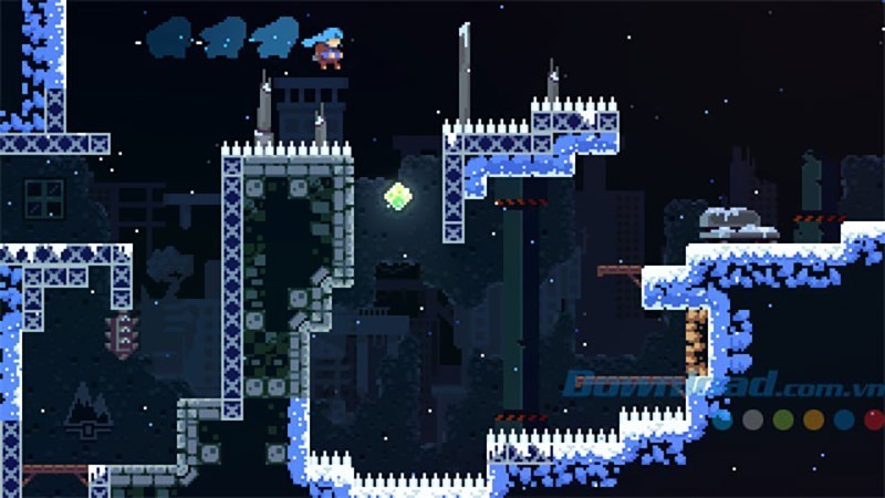 Screenshots Celeste - Ngọn núi bí ẩn | Game nhập vai đi cảnh phong cách pixel