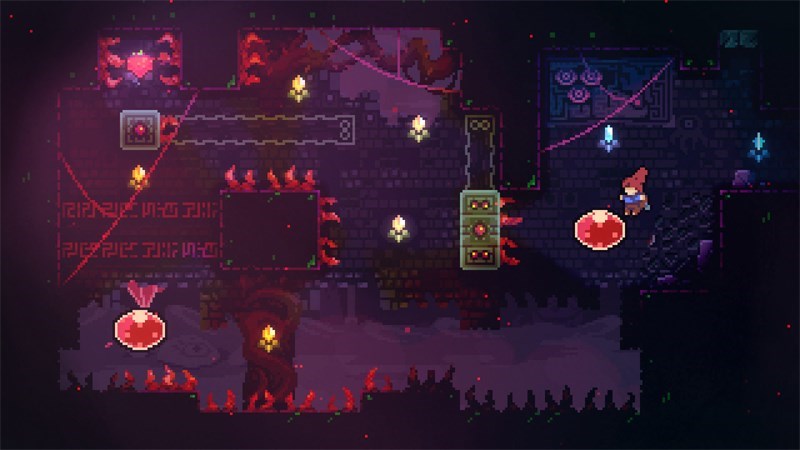 Screenshots Celeste - Ngọn núi bí ẩn | Game nhập vai đi cảnh phong cách pixel