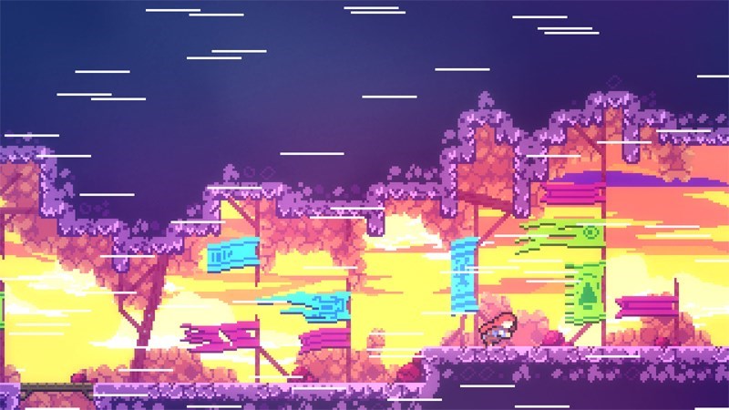 Screenshots Celeste - Ngọn núi bí ẩn | Game nhập vai đi cảnh phong cách pixel