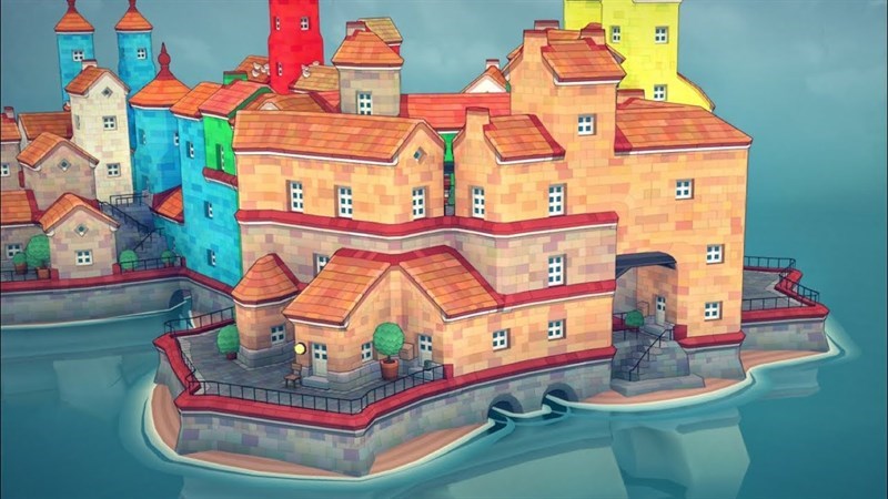 Screenshots Townscaper - Game mô phỏng xây dựng thành phố