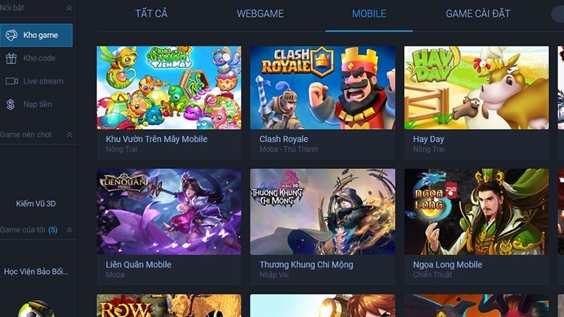 Screenshots 360Game Plus – Chơi game mobile mượt mà, bẻ cong mọi giới hạn