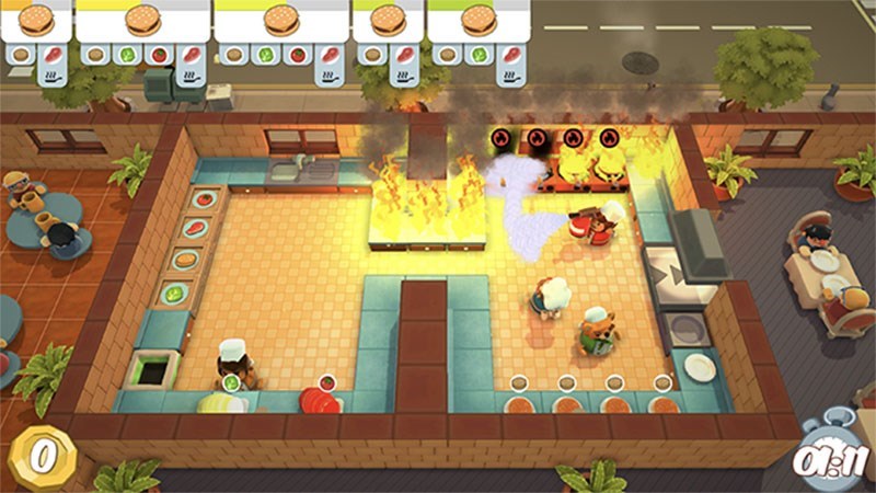 Overcooked 2: Game nấu ăn cùng bạn bè, người yêu cực thú vị