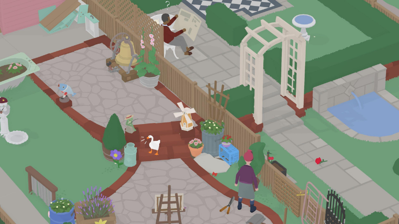Screenshots Untitled Goose Game - Hóa thân vào chú ngỗng “tạo nghiệp”