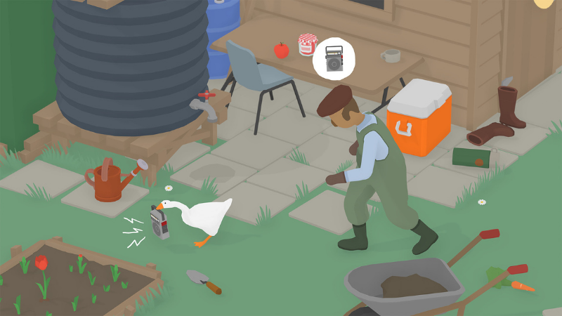 Screenshots Untitled Goose Game - Hóa thân vào chú ngỗng “tạo nghiệp”