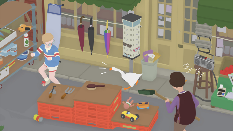Screenshots Untitled Goose Game - Hóa thân vào chú ngỗng “tạo nghiệp”