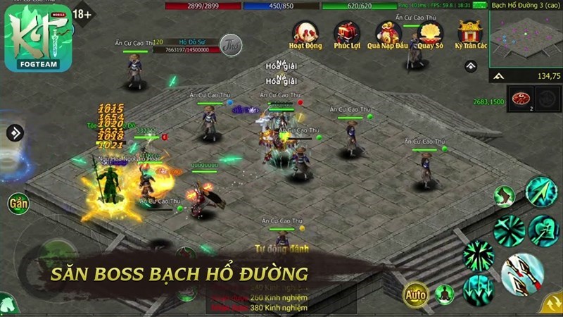 Chụp màn hình Kiếm Thế Mobile 2009: Sự trở lại của game huyền thoại Kiếm Thế