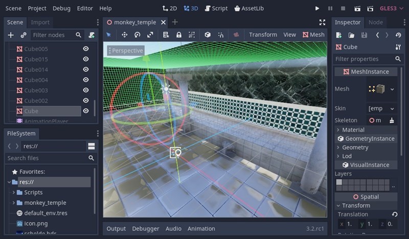 Screenshots Tải Godot Engine - Phần mềm thiết kế trò chơi 2D, 3D hay nhất