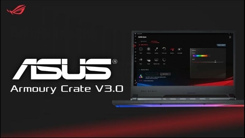 Screenshots ASUS Armoury Crate - Phần mềm điểu khiển laptop gaming Asus