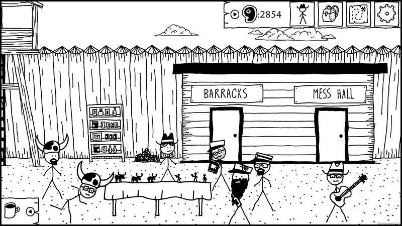 Screenshots West of Loathing - Đắm chìm vào thế giới hoạt hình phi logic hài hước