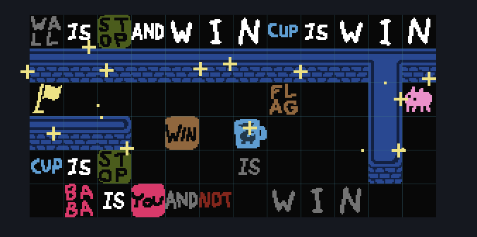 Screenshots Baba Is You - Thể loại game giải đố với đồ hoạ pixel