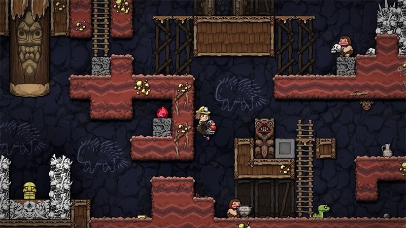 Screenshots Spelunky 2 - Thám hiểm, tìm kiếm kho báu trên Mặt Trăng